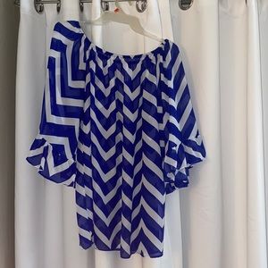 Chevron blouse